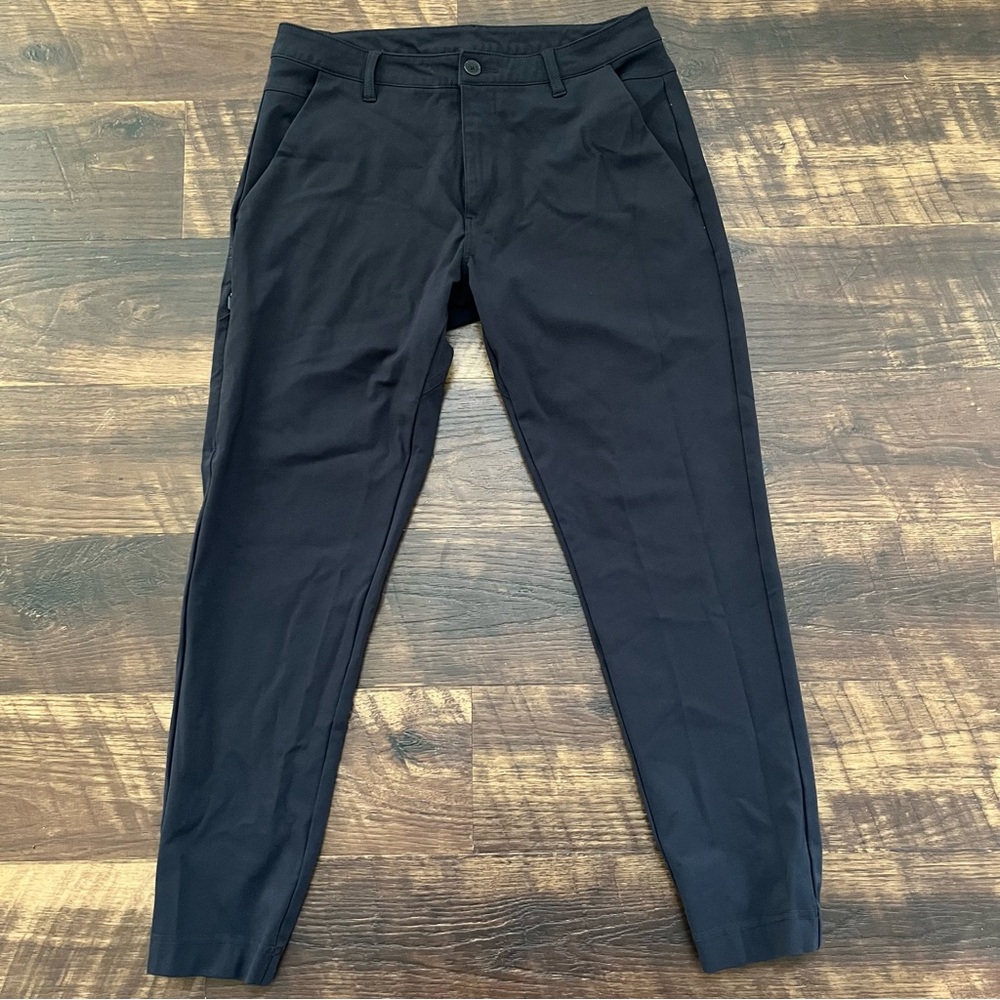 Bylt premium basics navy blue everyday joggers athletic sweatpants 33 x 27 READ